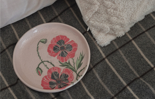 расписная тарелка фото 1