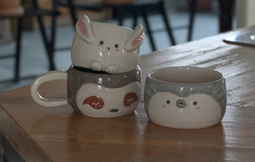 кружка зверушка <семья> фото 2